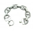 Pulsera Marina Plata 1ªLey  925mm 