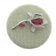 Broche Circonitas y Plata 1ªLey 925mm