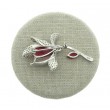 Broche Circonitas y Plata 1ªLey 925mm