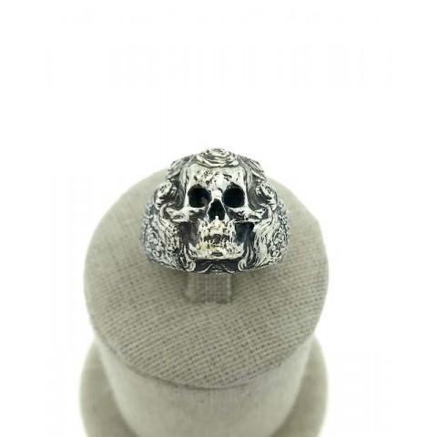 Sortija Calavera Plata 925