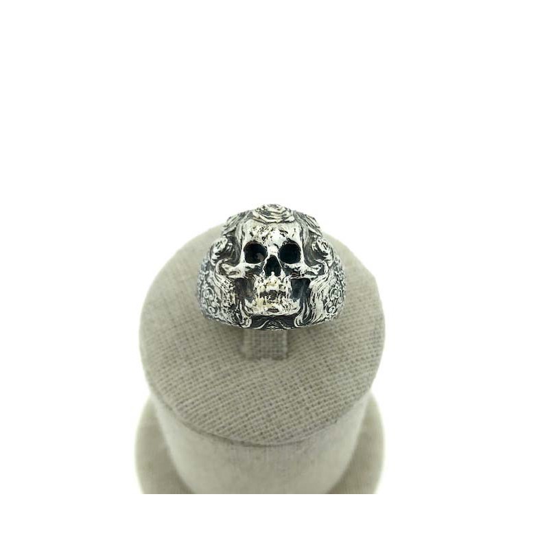 Sortija Calavera Plata 925