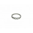 Anillo cadena  Plata 925 mm