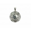 Colgante Yin Yang Feng Shui Plata  1ªLey