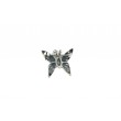 Broche mariposa plata 925