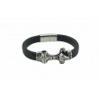 Pulsera acero negro 