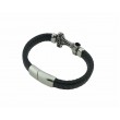 Pulsera acero negro 