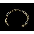 Pulsera bicolor Oro 18K