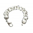 Pulsera plata 925 eslabones 