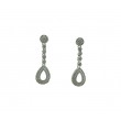 Pendientes circonitas y plata 925 