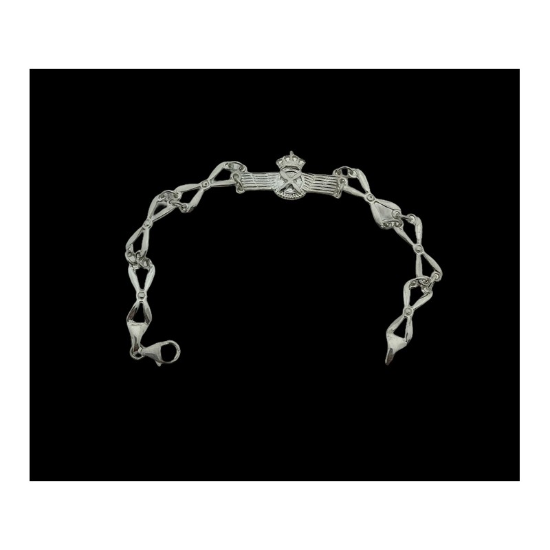 Pulsera Ejercito del Aire Plata 1ªLey 925mm  