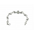 Pulsera Ejercito del Aire Plata 1ªLey 925mm  