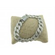 Brazalete circonitas eslabones plata 925