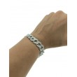 Brazalete circonitas eslabones plata 925