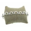 Pulsera rolo plata 925 