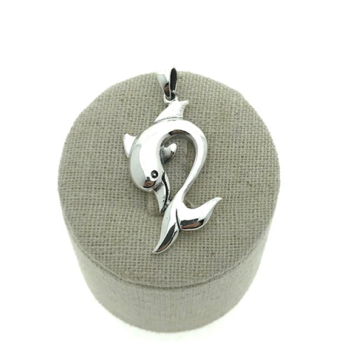 Colgante Delfin Plata 1ªLey  925 