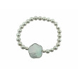 Pulsera Perla Plata 925