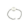 Pulsera rosco grabado plata 925 