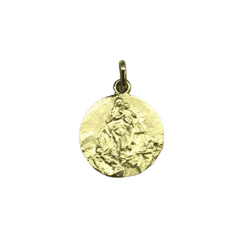Medalla Virgen del  Loreto Oro 18 k 
