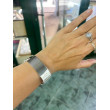 Brazalete ancho rectangular Plata 925 