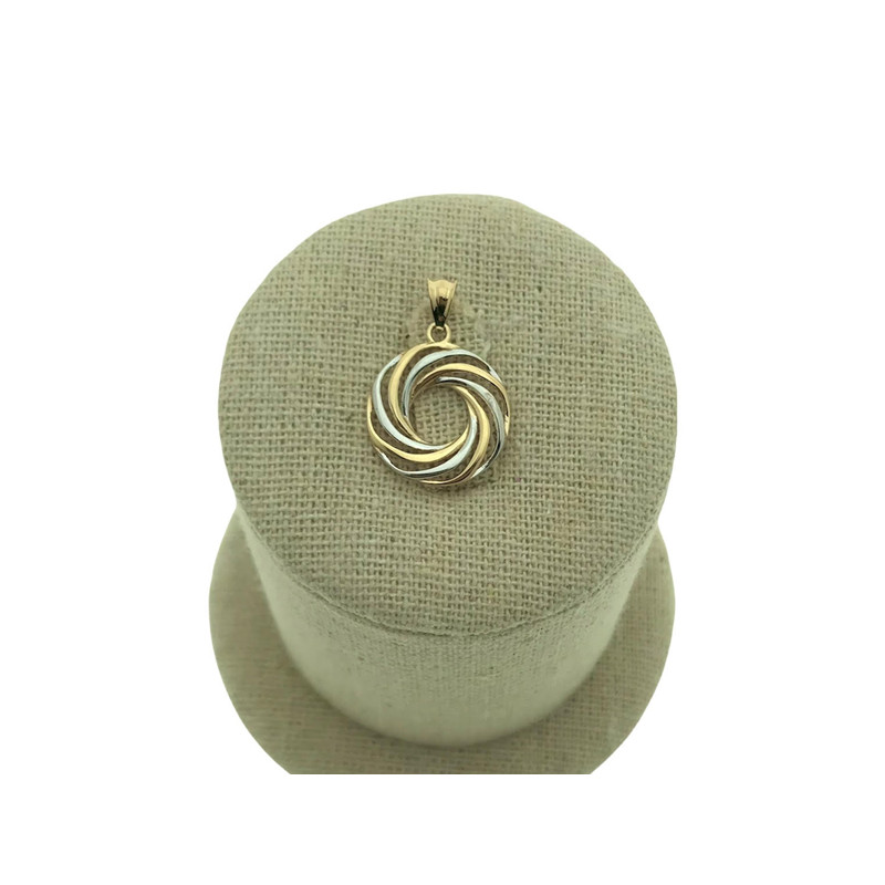 Colgante espiral Oro 18K