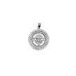 Colgante Mandala Sri Yantra Plata 1ªLey 925mm